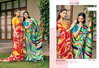Marissa Vol 2 By Vallabhi Georgette Abstract Printed Saree Wholesalers In Surat